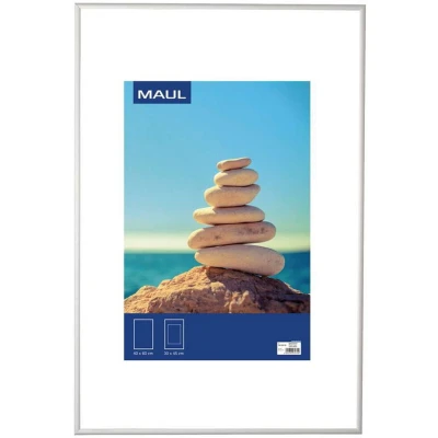 Afbeelding van Fotolijst MAUL design 40x60cm aluminium frame zilver