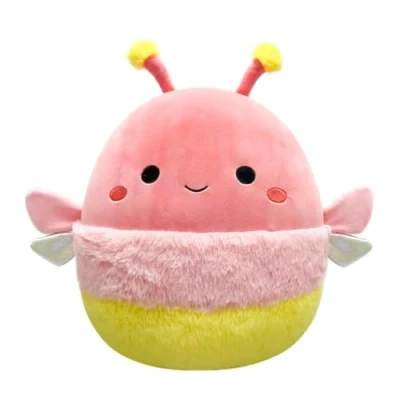 Afbeelding van Squishmallows Apollo Coral Firefly W/Pink and Yellow Fuzzy Stripes 30cm pluche