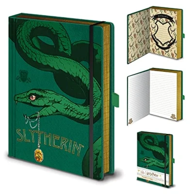 Afbeelding van Harry Potter Intricate Houses Slytherin Premium A5 Notitieboek