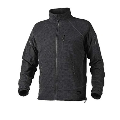 Afbeelding van Helikon Tex Alpha Tactical,Fleecejas, grid fleece, Jack Tex, zwart Heren (1 stuk)