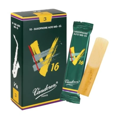 Afbeelding van Vandoren Alt Saxofoon V16 Rieten 10 Stuks Verpakking Dikte 3.0