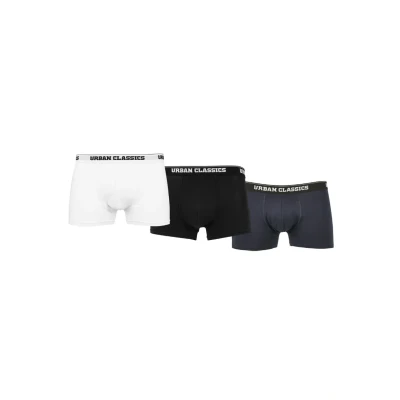 Afbeelding van Urban Classics Organic Boxer Shorts 3PACK Onderbroeken, Heren, Maat: XXL, White/navy/black