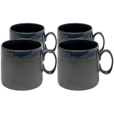 Afbeelding van Mokken Kassandra zwart (4/set) Kare Design