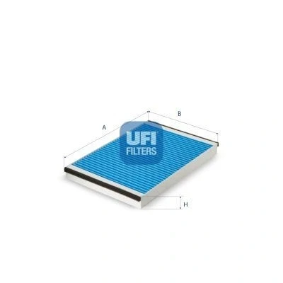 Afbeelding van UFI 34.272.00 Interieurfilter Met antibacteriële werking 254 182 20 KIA: cee‘d I Hatchback, Estate, Pro Hatchback