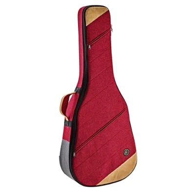 Afbeelding van Ortega Softcase Dreadnought Bordeaux Wine Tas voor akoestische gitaren