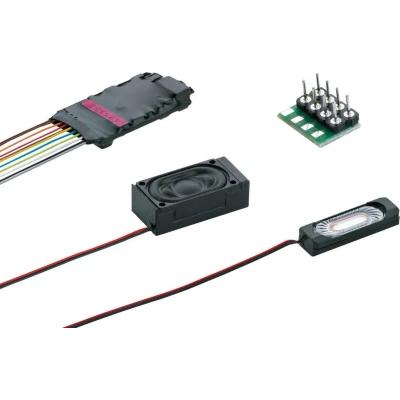 Afbeelding van Märklin 60986 mSD/3 Geluidsdecoder Met luidspreker, extra stekker Diesellocomotief kabel, Zonder