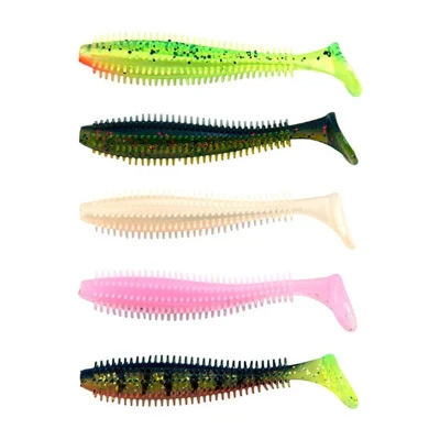 Afbeelding van Fox Rage Spikey Shad UV Mixed Colour Pack 5pcs 12cm