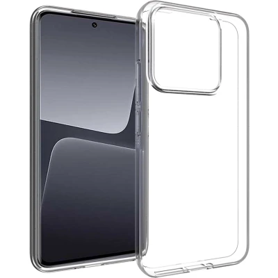 Afbeelding van Accezz Hoesje Geschikt voor Xiaomi 14 Siliconen Clear Backcover Transparant