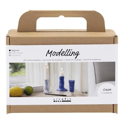 Afbeelding van CC Mini Hobbyset Boetseren 2 Kandelaars