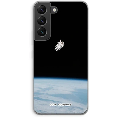 Afbeelding van Case Company® hoesje geschikt voor Samsung Galaxy S22 Alone in Space Soft Cover Telefoonhoesje Bescherming aan alle Kanten en Schermrand