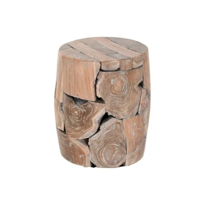 Afbeelding van Bijzettafel Home ESPRIT Natuurlijk 40 x 45 cm