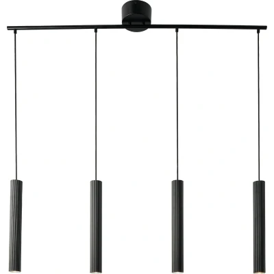 Afbeelding van NORDLUX Vico 4 Rail Pendant Black