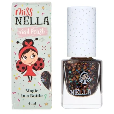 Afbeelding van Miss Nella SECRET DIERY Speciale bordeauxrode nagellak voor kinderen, peel off formule, op waterbasis en geurloos