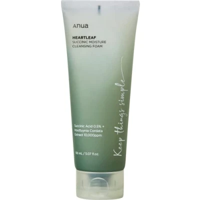 Image de Anua Heartleaf Succinic Moisture Cleansing Foam 150 ml