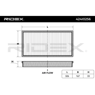 Afbeelding van CORTECO 21652541 Interieurfilter Carbon filter 326 159 30 PEUGEOT: 406 Coupe, Saloon, Estate