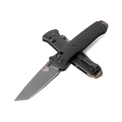 Afbeelding van Benchmade Zakmes Bailout Aluminium Tanto Black PE