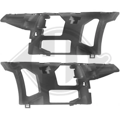 Afbeelding van DIEDERICHS 1428062 Bumper deelkit