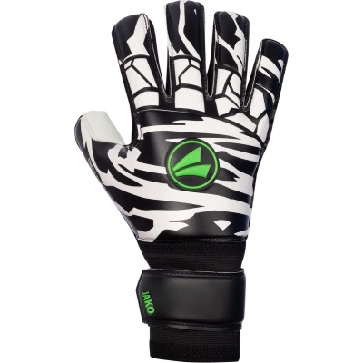 Afbeelding van JAKO Keeperhandschoen Animal Basic RC Protection zwart/wit/fluogroen 4 / 7