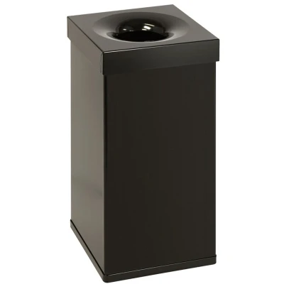 Afbeelding van Carro Flame papierbak vlamdovend 55ltr zwart