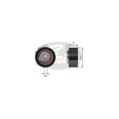 Afbeelding van Gates Spanrol distributieriem T43117