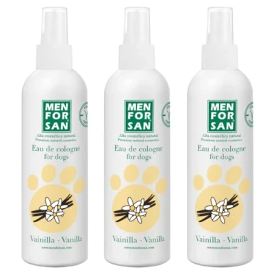 Image de Menforsan Eau de Cologne pour Chien Parfum Vanille 125 ml Lot 3