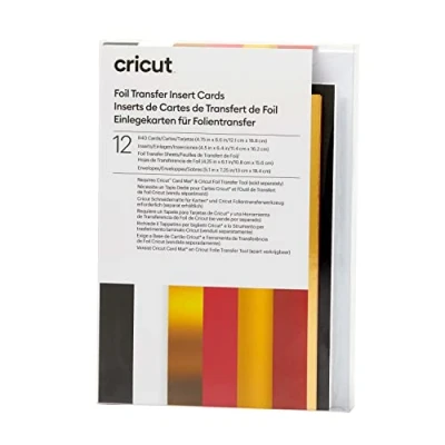 Afbeelding van Cricut R40 Insteekkaarten met Folie 12,1x16,8cm Royal Flush (30 stuks)
