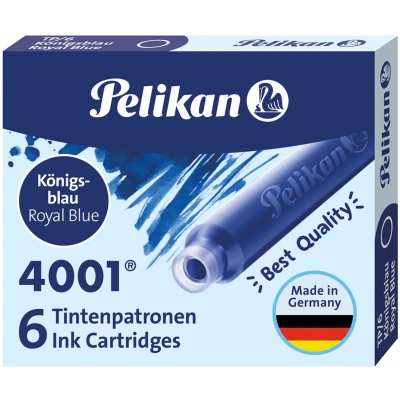 Afbeelding van Pelikan inktpatronen 4001 TP/6, briljant bruin
