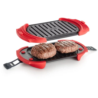 Afbeelding van Lékué Magnetron Grill Red