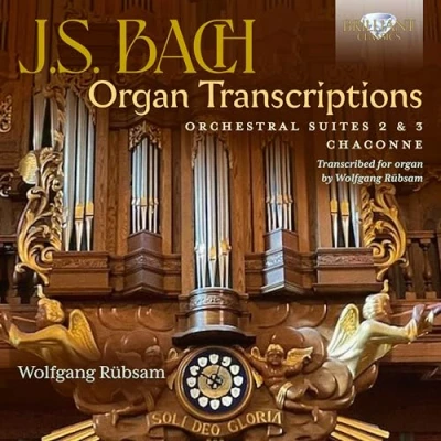 Afbeelding van Wolfgang Rübsam J.S. Bach: Organ Transcriptions. Orchestral Suites 2 &amp; 3 (CD)