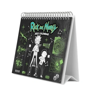 Afbeelding van Rick and Morty Desk Kalender 2025