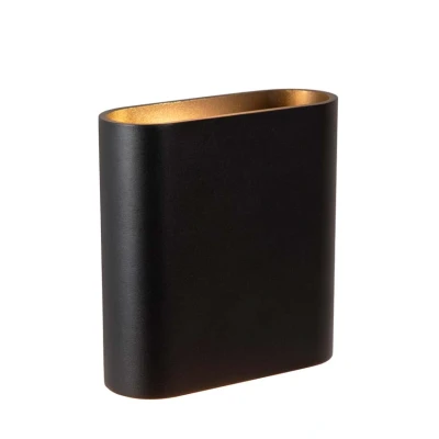 Afbeelding van Lucide ATILA Wandlamp Binnen/Buiten LED 2x5W 2700K IP54 Zwart