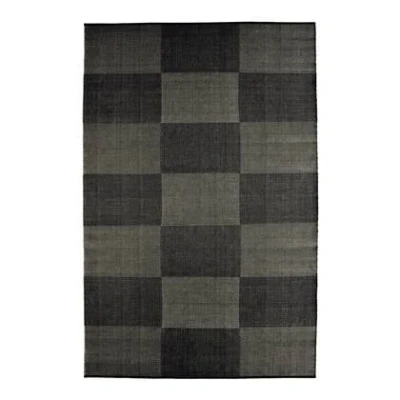 Afbeelding van HAY Check Vloerkleed 170 x 240 cm Zwart