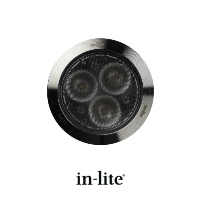 Afbeelding van In lite design B.V. grondspot FLUX LED RVS 68 mm 12V