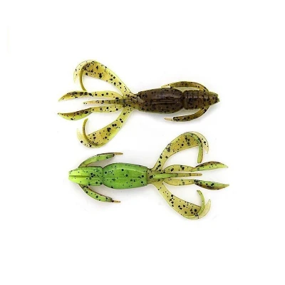 Afbeelding van Keitech Crazy Flapper 3.6&quot; Strong Squid Scent (7 pcs) Kleur : Green Pumpkin Chartreuse