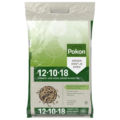 Afbeelding van 3x Pokon Tuinmest 12 10 18 Organisch Mineraal 3,75 kg