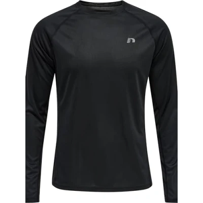 Afbeelding van Newline MEN CORE Running Longsleeve, Heren, Maat: Small, Black