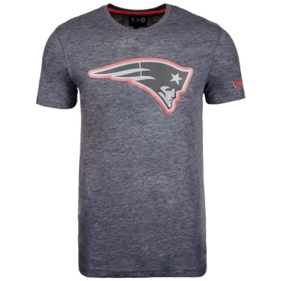 Afbeelding van New Era NFL Shirt Graphite England Patriots Charcoal, Antraciet