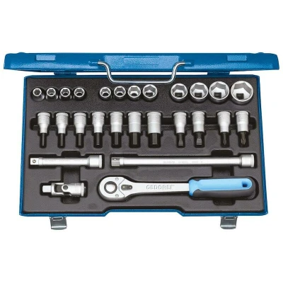 Image de GEDORE 19 IMU 10 jeu de clés à douille 1/2 27 pcs 30 mm 6139750