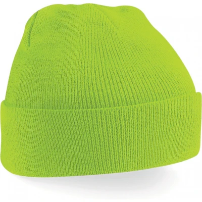 Afbeelding van Beechfield Muts Original met omslag B45 Lime Green