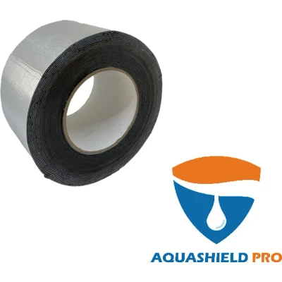 Afbeelding van Aquashield pro loodband zelfklevend ultra sterk 75mm x 10m, aluminium