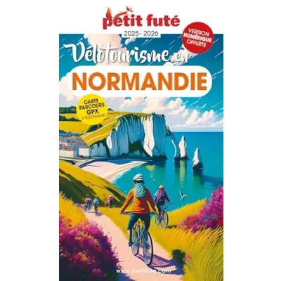 Afbeelding van VELOTOURISME EN NORMANDIE 2025 PETIT FUTE CITY GUIDE