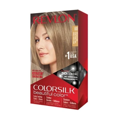 Afbeelding van REVLON Colorsilk Haarverf nr. 60 Dark Ash Blonde 59,1 ml