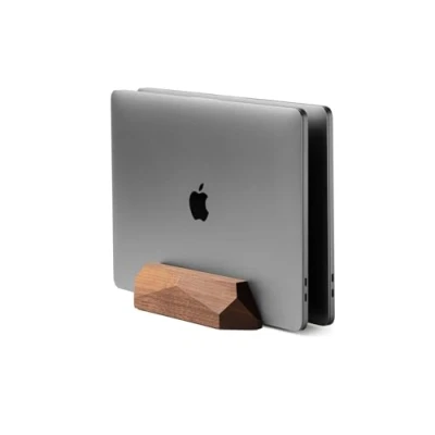 Afbeelding van Oakywood Dual Laptop Dock Walnut Wood