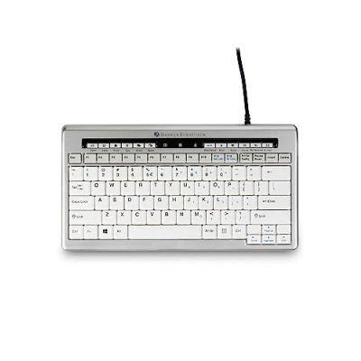 Afbeelding van Bakker Elkhuizen S board 840 Toetsenbord USB Frans wit, grijs