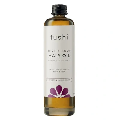 Afbeelding van Fushi Really Good Hair Oil 100 ml voor boosting glans en groei alle haartypes