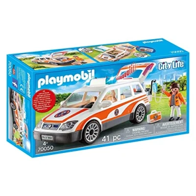 Afbeelding van PLAYMOBIL City Life Mobiel medisch team 70050