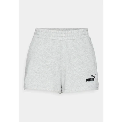 Afbeelding van ESS Small No. 1 Logo short voor Dames, Grijs, Maat XXS PUMA