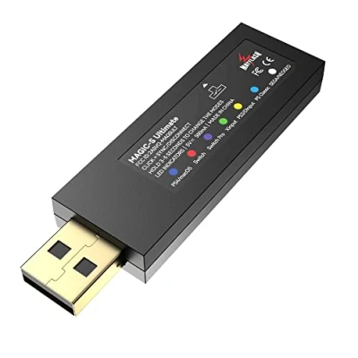 Afbeelding van MAYFLASH Magic S Ultimate Wireless Bluetooth USB adapter voor PS4, Switch, MacOS, Windows, Raspberry Pi, compatibel met Xbox Series X &amp; Controller, One Bluetooth, PS5 controller en meer
