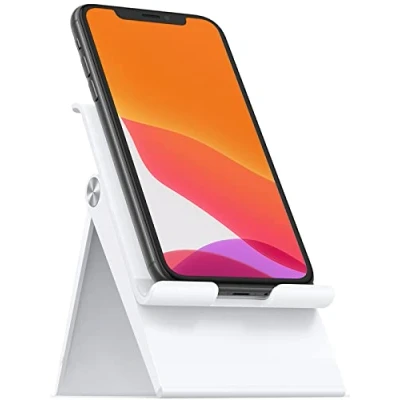 Afbeelding van Ugreen Telefoonhouder Bureau Telefoonstandaard Aluminium Telefoon Standaard Tablet Houder , 4.7 7.9&#039;&#039; (wit) LP247