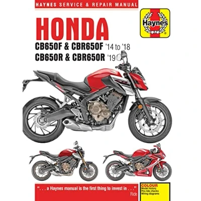 Afbeelding van Honda CB650F &amp; CBR650F, CB650R CBR650R (14 19)